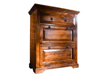 Kommode Akazie 80x45x100 honig  lackiert OXFORD #0904