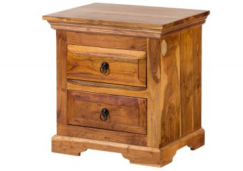 Nachttisch Akazie 52x40x54 honig  lackiert OXFORD #0905