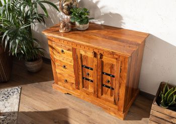 Kommode Akazie 106x50x85 honig lackiert OXFORD #0408