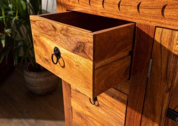 Kommode Akazie 106x50x85 honig lackiert OXFORD #0408