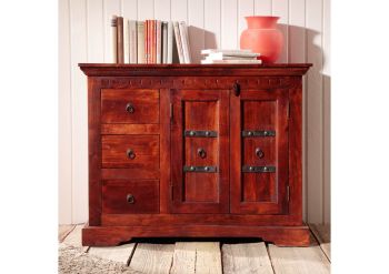 Kommode Akazie 106x50x85 nougat lackiert OXFORD #408