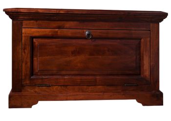 Truhe Akazie 85x50x50 nougat lackiert OXFORD #906