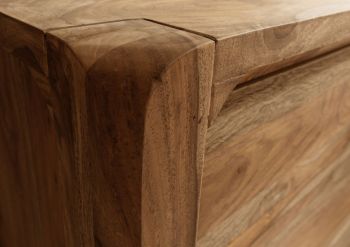 Kommode Sheesham 96x50x90 braun geölt BUENO #1004