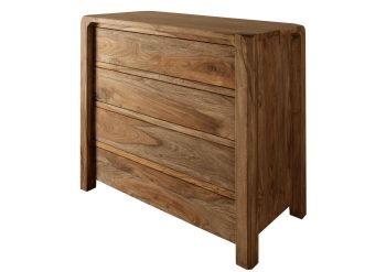 Kommode Sheesham 96x50x90 braun geölt BUENO #1004