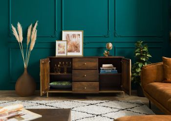 Sideboard Mango 146x40x77 braun geölt DIAMOND #222
