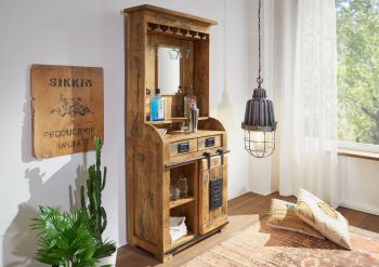 Bar Mango 75x35x170 natur lackiert RAILWAY #141