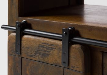 Kommode Mango 80x45x85 braun lackiert RAILWAY #410