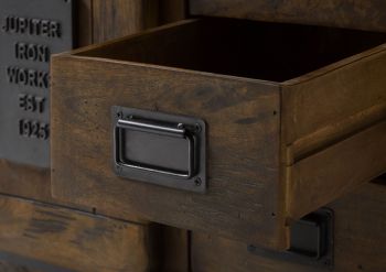 Kommode Mango 80x45x85 braun lackiert RAILWAY #410