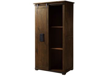Schrank Mango 100x60x190 braun lackiert RAILWAY #416