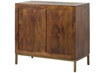 Sideboard Mango 94x46x86 braun lackiert STILMÖBEL #125
