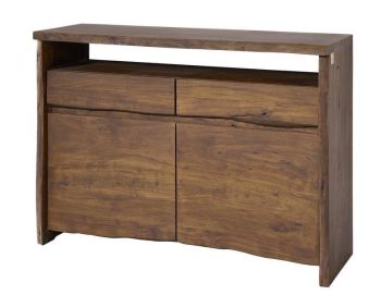 Sideboard Akazie 131x45x96 braun lackiert PURE ACACIA #203