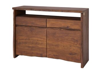 Sideboard Akazie 131x45x96 braun lackiert PURE ACACIA #203