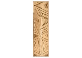 Hängeschrank Akazie 33x33x115 natur lackiert MARRAKESCH #120