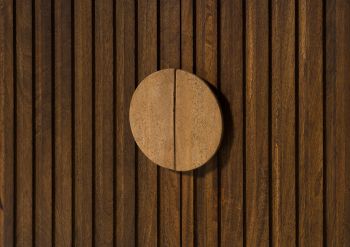 Schrank Mango 92x40x180 braun geölt KYOTO #116