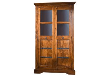 Eckschrank Akazie 108x57x183 honig lackiert OXFORD #0410