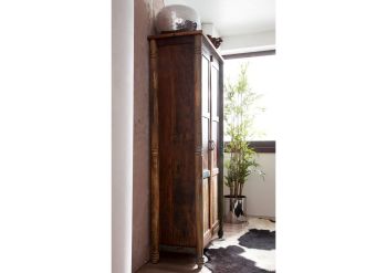 Schrank Altholz 90x45x180 mehrfarbig lackiert FABLE #12