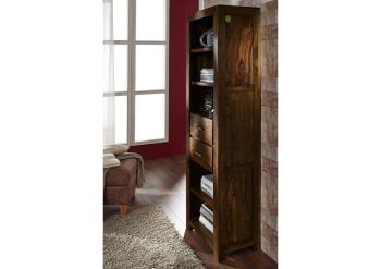 Regal Sheesham 60x40x200 life honey lackiert METRO LIFE #111