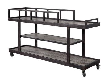 Regal Mango 180x50x106 grau lackiert HEAVY INDUSTRY #109