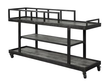 Regal Mango 180x50x106 grau lackiert HEAVY INDUSTRY #109