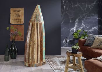 Regal Boot Indisches Altholz lackiert NATURE OF SPIRIT #121