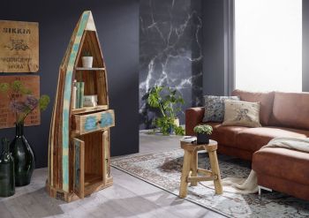 Regal Boot Indisches Altholz lackiert NATURE OF SPIRIT #121