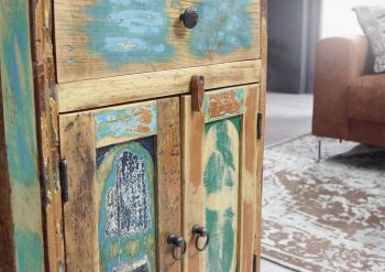 Regal Boot Indisches Altholz lackiert NATURE OF SPIRIT #121