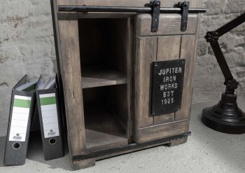 Bücherregal Mango 60x41x180 grau lackiert RAILWAY #204