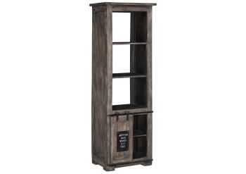 Bücherregal Mango 60x41x180 grau lackiert RAILWAY #204
