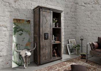 RAILWAY Schrank 100x50x190 Mango - Verschiedene Farben