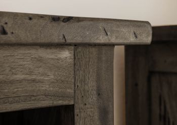 Hängeschrank Mango 50x26x120 grau lackiert RAILWAY  #280