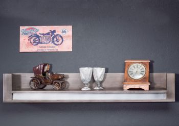 Wandboard Sheesham 120x22x20 smoked oak lackiert SYDNEY #208
