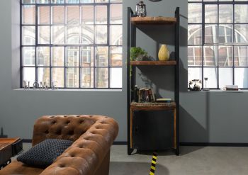 Regal Altholz 70x40x200 mehrfarbig lackiert INDUSTRIAL #44