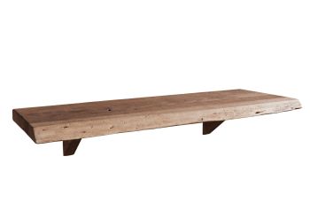 Wandregal Akazie 90x30x18 Natural Stone lackiert FREEFORM #138
