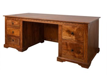 Schreibtisch Akazie 180x80x74 honig  lackiert OXFORD #0529
