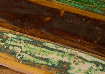 Nachttisch Altholz 55x40x75 mehrfarbig lackiert NATURE OF SPIRIT #132