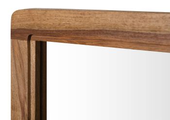 Spiegel Sheesham 60x15x65 natur sandgestrahlt MALMÖ 2 #280