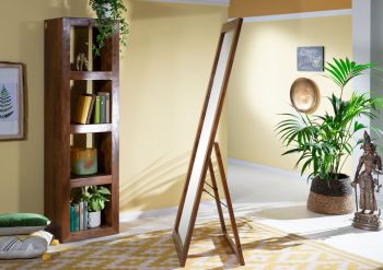 Standspiegel Akazie 75x3x175 nougat lackiert OXFORD #319