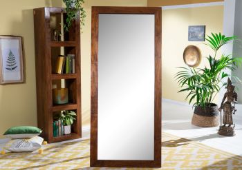 Standspiegel Akazie 75x3x175 nougat lackiert OXFORD #319