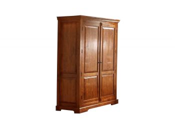 Kleiderschrank Akazie 140x65x200 honig  lackiert OXFORD #0437