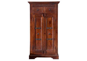 Schrank Akazie 72x38x132 nougat lackiert OXFORD #525