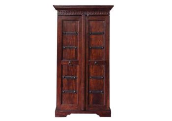 Schrank Akazie 70x36x133 nougat lackiert OXFORD #518