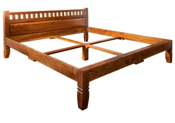 Bett Akazie 180x200x90 honig lackiert OXFORD #223