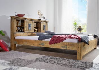 Bett Mango 180x200 natur lackiert RAILWAY #143