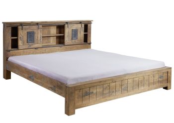 Bett Mango 180x200 natur lackiert RAILWAY #143