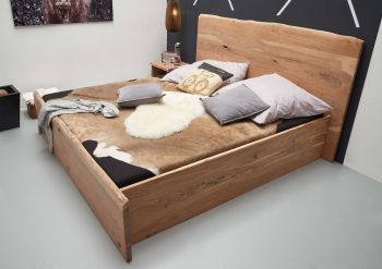 Bett Akazie 180x200x105 natur lackiert PURE ACACIA #303