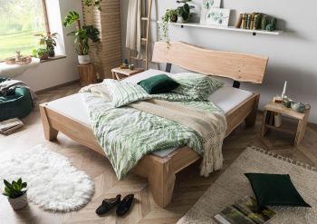 Bett Akazie 180x200 Akazie natur lackiert PURE ACACIA #314
