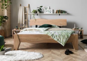 Bett Akazie 180x200 Akazie natur lackiert PURE ACACIA #314
