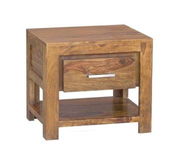 Nachttisch Sheesham 50x40x45 life honey lackiert METRO LIFE #127
