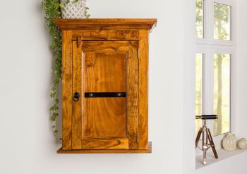 Hängeschrank Akazie 52x24x69 honig lackiert OXFORD #01003