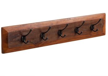 Wandgarderobe Altholz 66x8x13 mehrfarbig lackiert NATURE OF SPIRIT #82